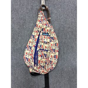 KAVU Original Cotton Rope Bag - Lightweight Crossbody Sling Backpack